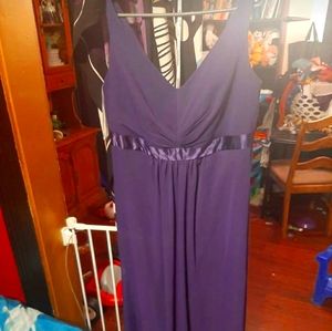 David's bridal regal purple size 16 dress